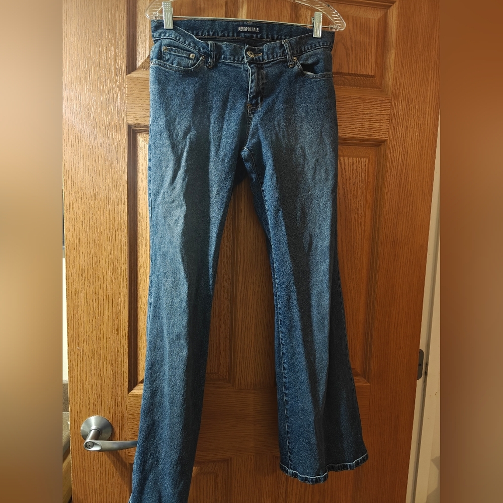 Aeropostale Blue Jeans Size 7/8 Women's